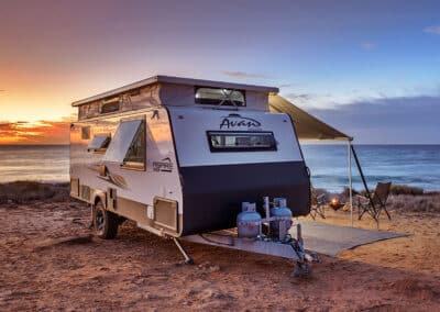 Avan Aspire 555 Caravan for Hire around Ningaloo Reef